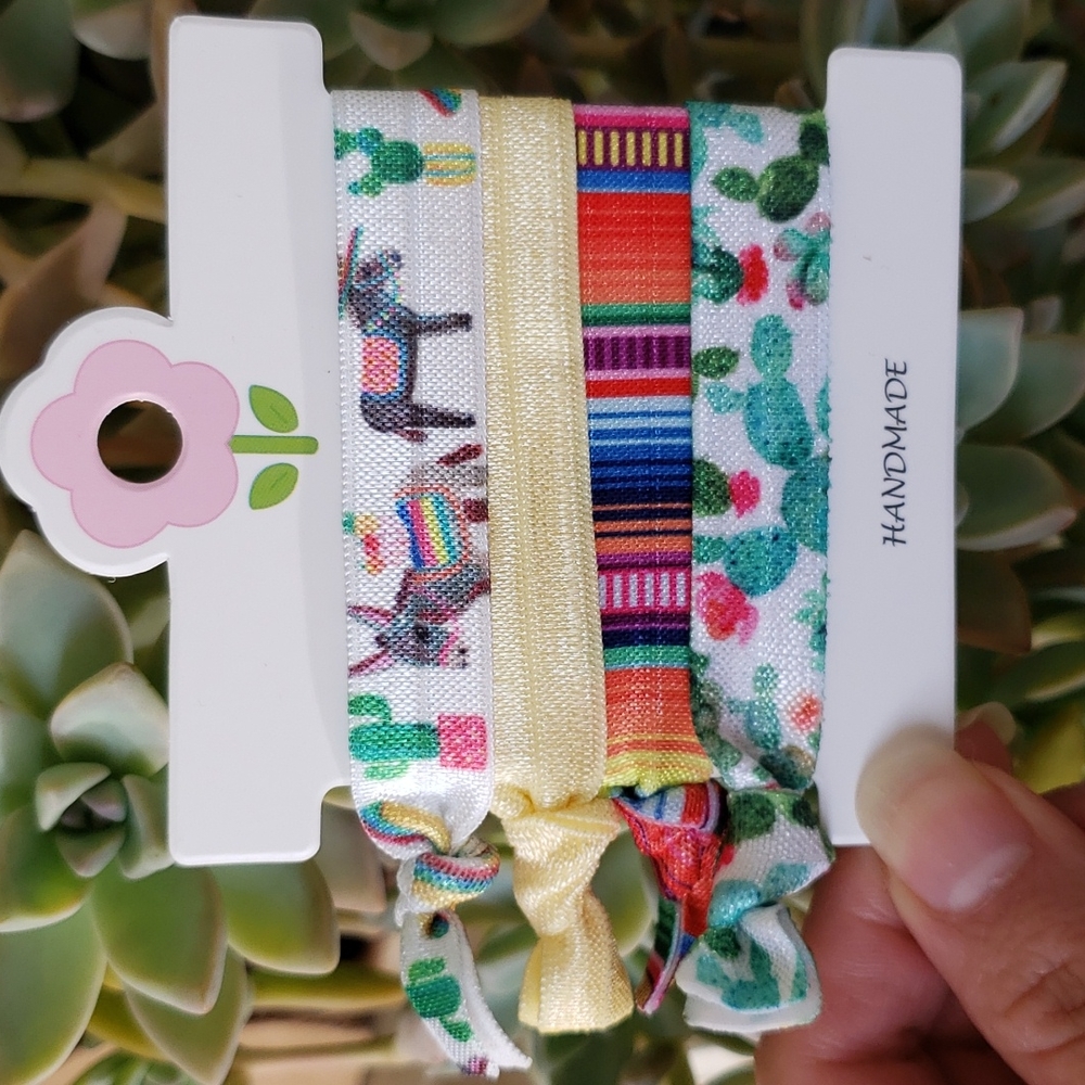 Donkey Hair Ties Burro Burrito Asno Cowgirl Cowboy Vaqueras Donkey Lover Farm